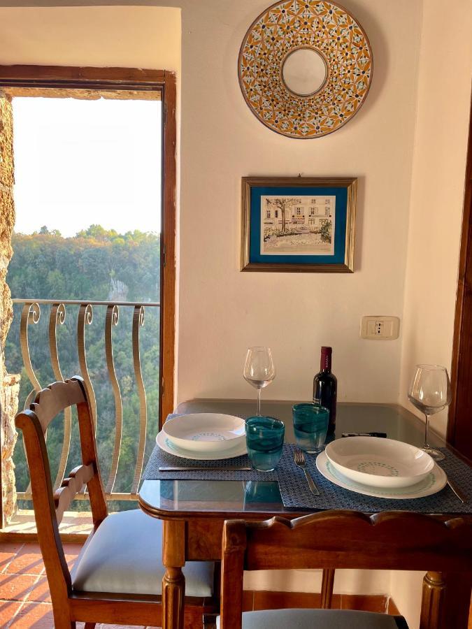 La Sorpresa Monolocale Con Vista Vallata Pitigliano Extérieur photo
