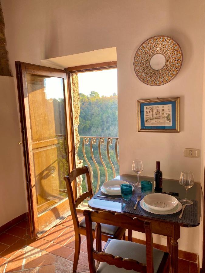 La Sorpresa Monolocale Con Vista Vallata Pitigliano Extérieur photo