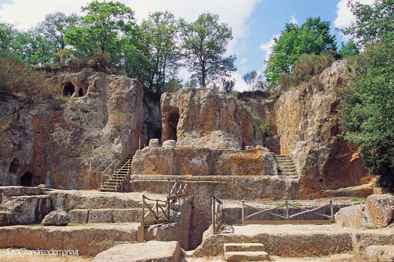 La Sorpresa Monolocale Con Vista Vallata Pitigliano Extérieur photo